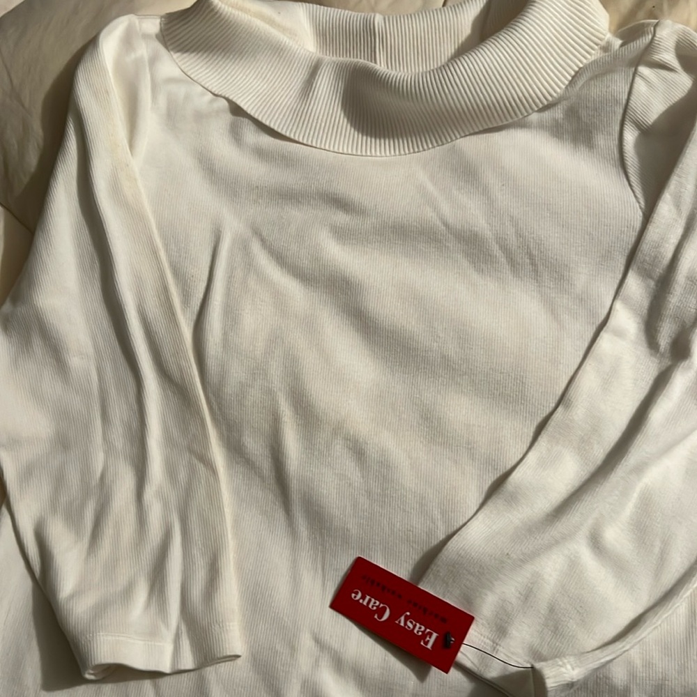 womens Rafaella size l elbow length sleevese NWT